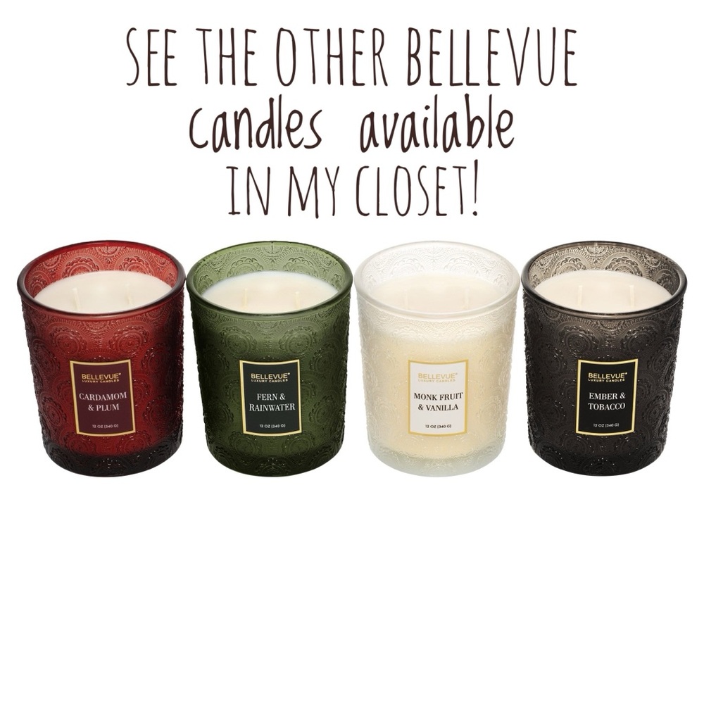 Bellevue Double Wick 12 oz Luxury Candle MONK FRUIT & VANILLA ~ New! - Picture 8 of 13